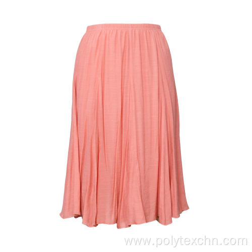 High Waist Two layer Women Summer Pleated Skirts